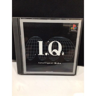 แผ่นแท้ [PS1] I.Q - Intelligent Qube (Japan) (SCPS-10029 | 91068) I.Q. IQ Kurushi