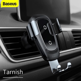 Baseus  Car mounting Holder for wireless charging แท่นชาร์จโทรศัพท์ไร้สายในรถยนต์ แท่นชาร์จ ที่ชาร์จ