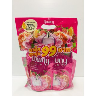 Downy ดาวน์นี่ น้ำยาปรับผ่านุ่ม สูตรเข้มข้น กลิ่นช่อดอกไม้อันแสนน่ารัก 490 มล. (แพ็คคู่) (4987176028501)