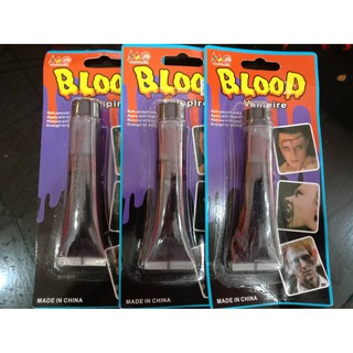 เลือดปลอม เลือดแวมไพร์ สำหรับงานแฟนซี ฮาโลวีน Blood Vampire  (สีแดง) ขนาด 1 ออนซ์