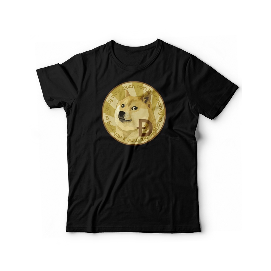 เสื้อยืด Doge Coin Criptovaluta Dog Doge Meme-Shirt Trading Token Finance