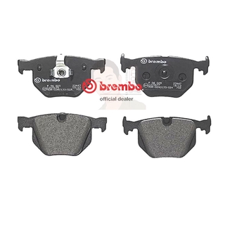 P06 029B ผ้าเบรก-R-แท้ BREMBO รุ่น Black : BMW ซีรี่ส์ 7 (E66) 730i 735i 04-&gt; การันตีคุณภาพมาตรฐานโดย " เครอป อะไหล่ย...