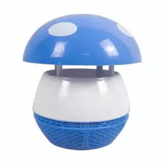 ปลั๊กโดยตรงฆ่ายุงโคมไฟหัวเห็ด ยุงนักฆ่าครัวเรือน Mosquito killing lamp-Blue