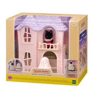 Sylvanian Families Spooky Surprise House / ซิลวาเนียน แฟมิลี่ บ้านผีสิงสีชมพู