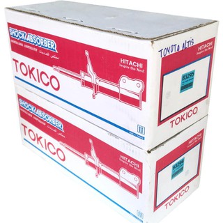 TOKICO โช้คอัพโทคิโคะ คู่หน้า TOYOTA COROLLA ALTIS 2008-2013, LIMO CNG  (รหัสสินค้า B3295 , B3296)