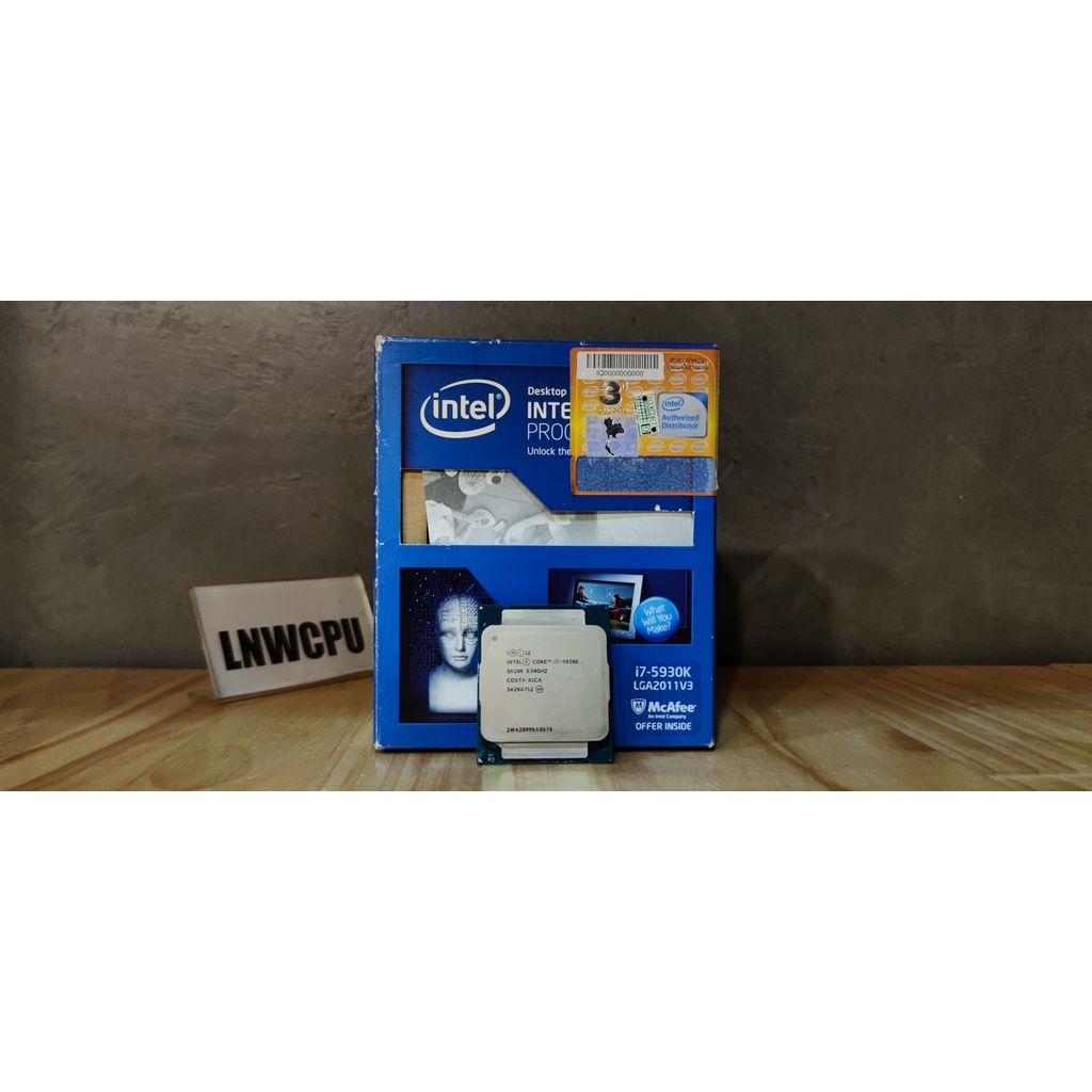 CPU [2011] i7 5930K มือสอง