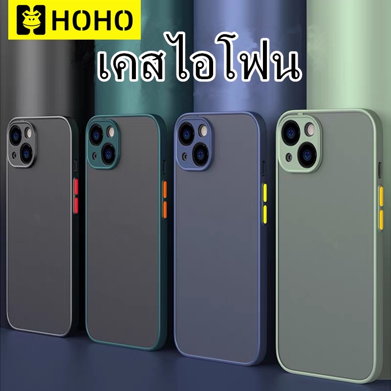Z HOHOเคสขอบสีหลังขุ่นสำหรับไอโฟน ใช้สำหรับ iPhone 14 Pro Max 14 Plus 14 TPU Case เคสใช้สำหรับไอโฟน เคสหลังด้านขอบสี ราคา ถูกที่สุด ดีลบีเคเค แกลเลอรีภาพที่ 8