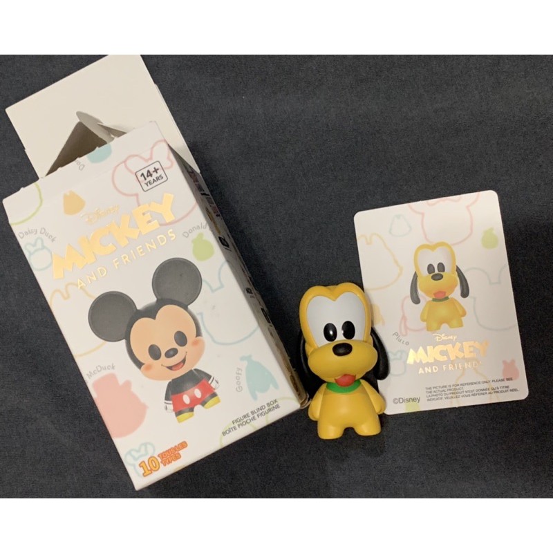 Disney Miniso Mickey Mouse Family Figure Blind Box กล่องสุ่ม