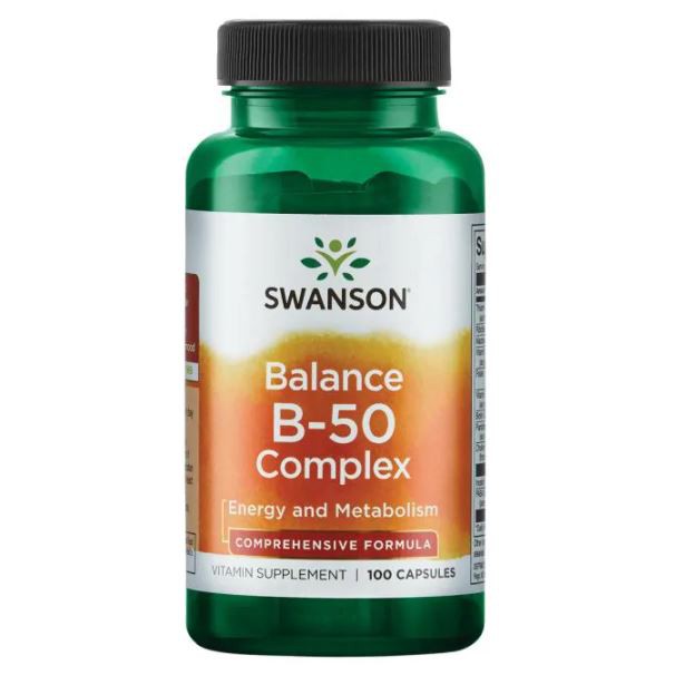 Swanson Premium Balance B-50 Complex [ 100 Capsule ] now foods vitamin B-50, puritan's Pride vitamin B-50, B50