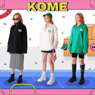 kome.girls กรอกโค้ดลด 45.- 🏷꒰KOMESEP45꒱เสื้อสเวตเตอร์ทรงโอเวอร์ไซส์ รุ่น Damn Good Sweater(Oversize)