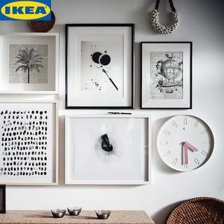 IKEA LIPSTEN สลีปสเตียน นาฬิกาแขวนผนัง, ขาว35 ซม ไม่มีเสียงเข็มเดินกวนใจ เพราะนาฬิกาทำงานด้วยระบบควอตซ์