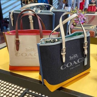 COACH C4085 MOLLIE TOTE 25 IN COLORBLOCK