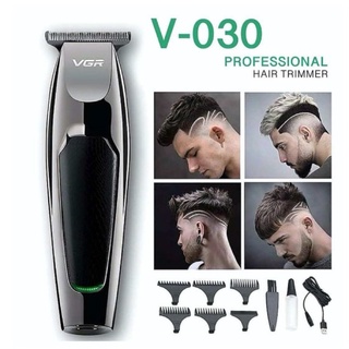 VGR V-030 ปัตตาเลี่ยนตัดผมไร้สายเหมาะสำหรับผู้เริ่มต้นตัดผมเอง ใช้งานง่าย