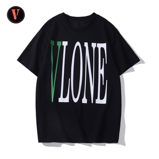 3828 vlone เสื้อยืดแขนสั้น แฟชั่นสําหรับผู้ชาย และผู้หญิง