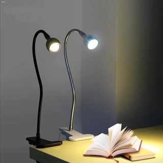 360 ° Flexible Goose neck Bed Night Light / Clip on Light Reading Lights/Eye Protection Kids Desk Lamp/  3W USB Power Cl