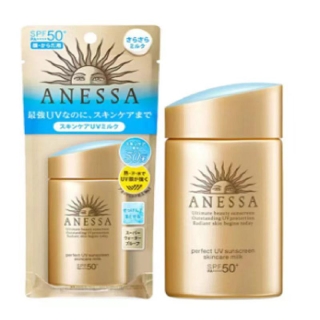 แอนเนสซ่า เพอร์เฟ็ค ยูวี ซันสกรีนมิลค์ 60 มล. Anessa Perfect UV Sunscreen Skincare Milk/annessa กันแด