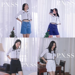 Denim 3-Part Basic (กางเกงยีนส์ขาสั้น3ส่วน)