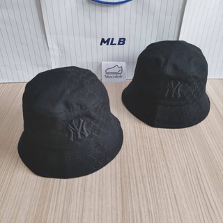 ของแท้ MLB monogram classic bucket hat หมวกปีก นำเข้าจากเกาหลี ป้ายแท็กเกาหลี  🇰🇷