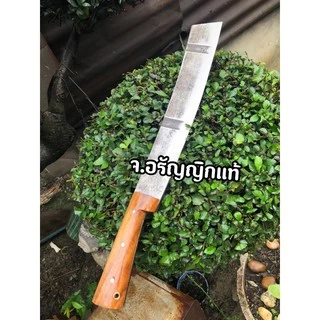 มีดหัวตัด มีดเดินป่า เหล็กใบเลื่อยหินอ่อน ใบยาว 11 นิ้ว มีดอรัญญิก จ้อย อรัญญิกแท้ #ทำสวน #เดินป่า #มีดเดินป่า