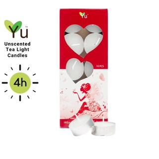 แหล่งขายและราคา🌟 YU เทียนทีไลท์สีขาว เทียนดอกไม้คละแบบ  เทียนสปา เทียนจุดเตาน้ำมัน  Tea Light Candles ✨ จุดได้ 4-5 ชม. ✨อาจถูกใจคุณ