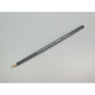 TAMIYA 87019 High Grade Pointed Brush(S) พู่กันขนพังพอน ขนาดเล็กสุด เหมาะสำหรับเก็บงาน แต้มจุด โมเดล กันดั้ม กันพลา