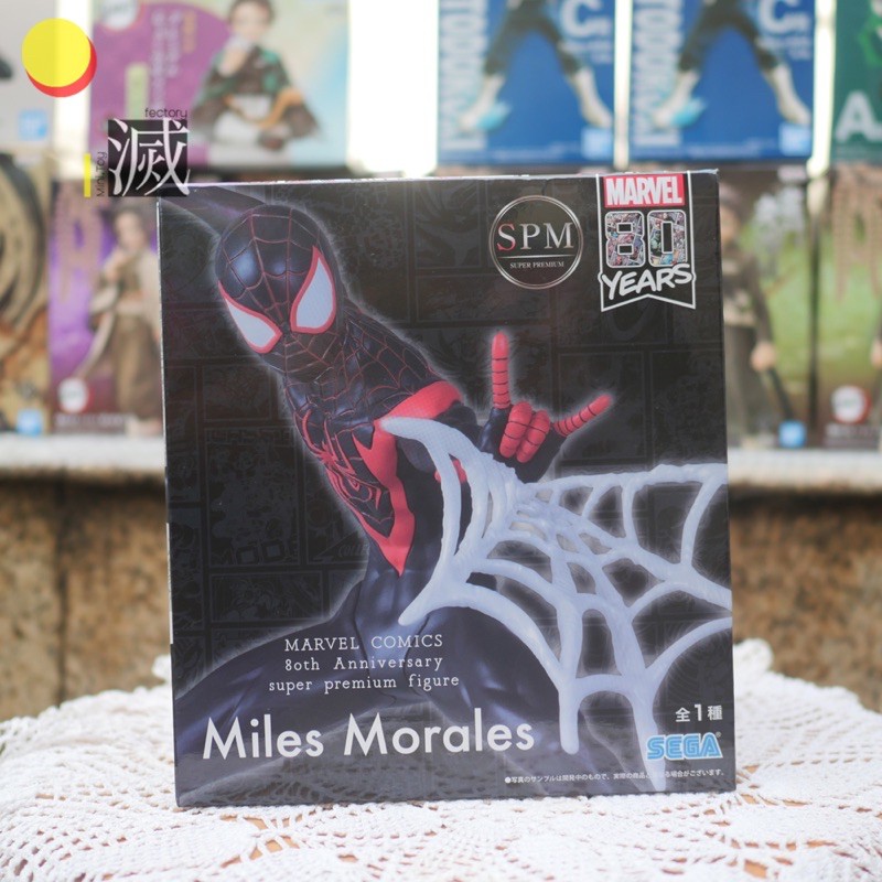 แท้💯 ✨✨Marvel Comics 80th Anniversary-SPM SUPER PREMIUM-Miles Morales✨✨