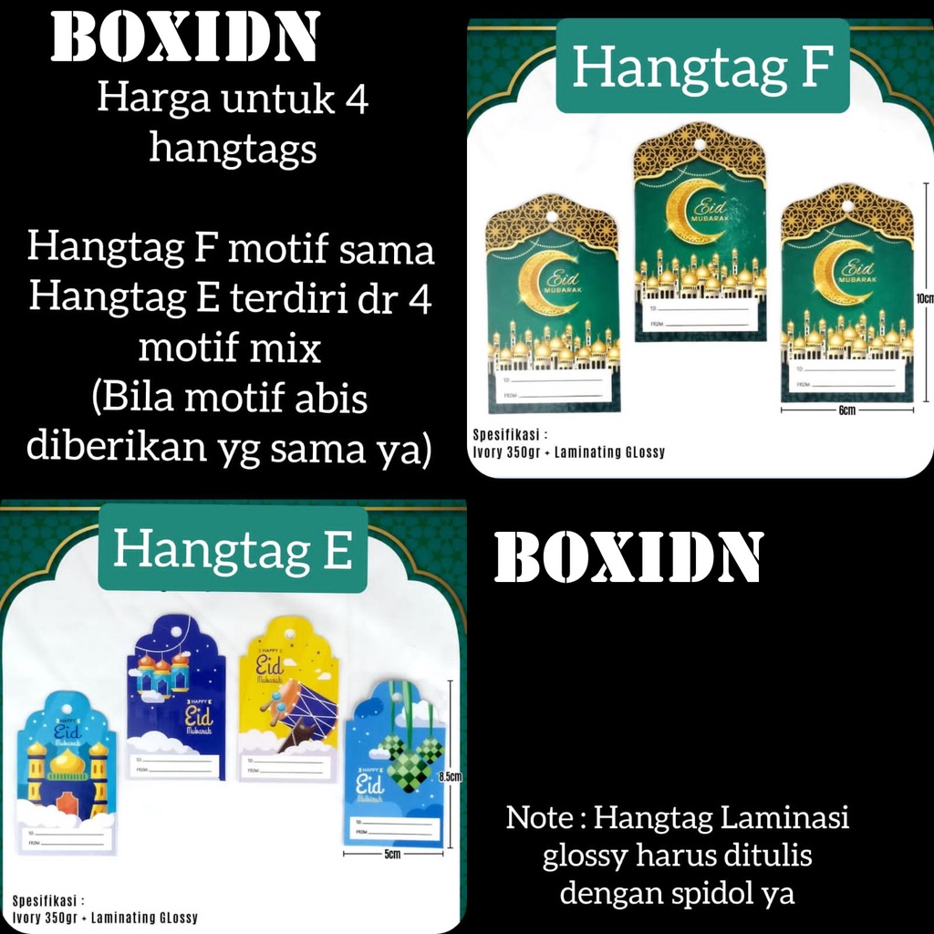 4 ชิ้น Eid Hangtags Eid al-Fitr Hangtags Eid การ์ดอวยพร Eid Hang Tags Eid Hang Tags Eid Mubarak Hang