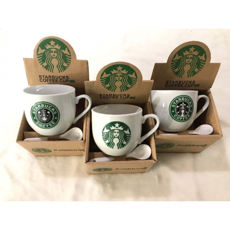 1แถม1​ ​แก้วกาแฟ Starbucks​ พร้อมช้อน