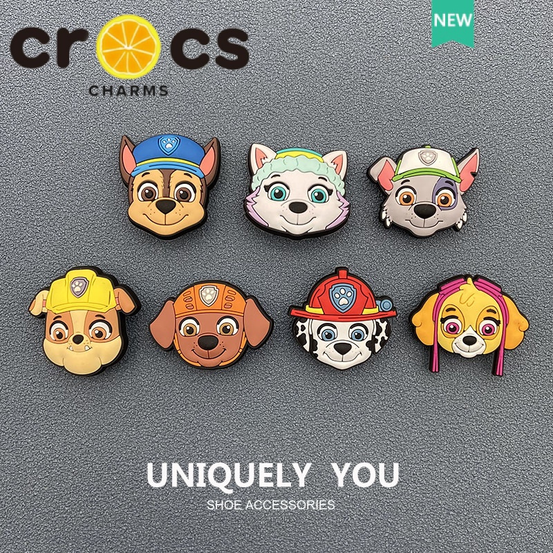 Crocs jibbitz จี้กระดุม ลายการ์ตูน PAW Patrol หัวเข็มขัดตกแต่ง สําหรับ crocs