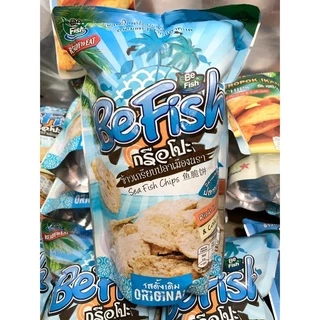 Befish ข้าวเกรียบเมืองนรา ข้าวเกรียบปลา กรือโป๊ะ be fish ( มี 4 รส เลือกรสได้ มีราคาส่ง)