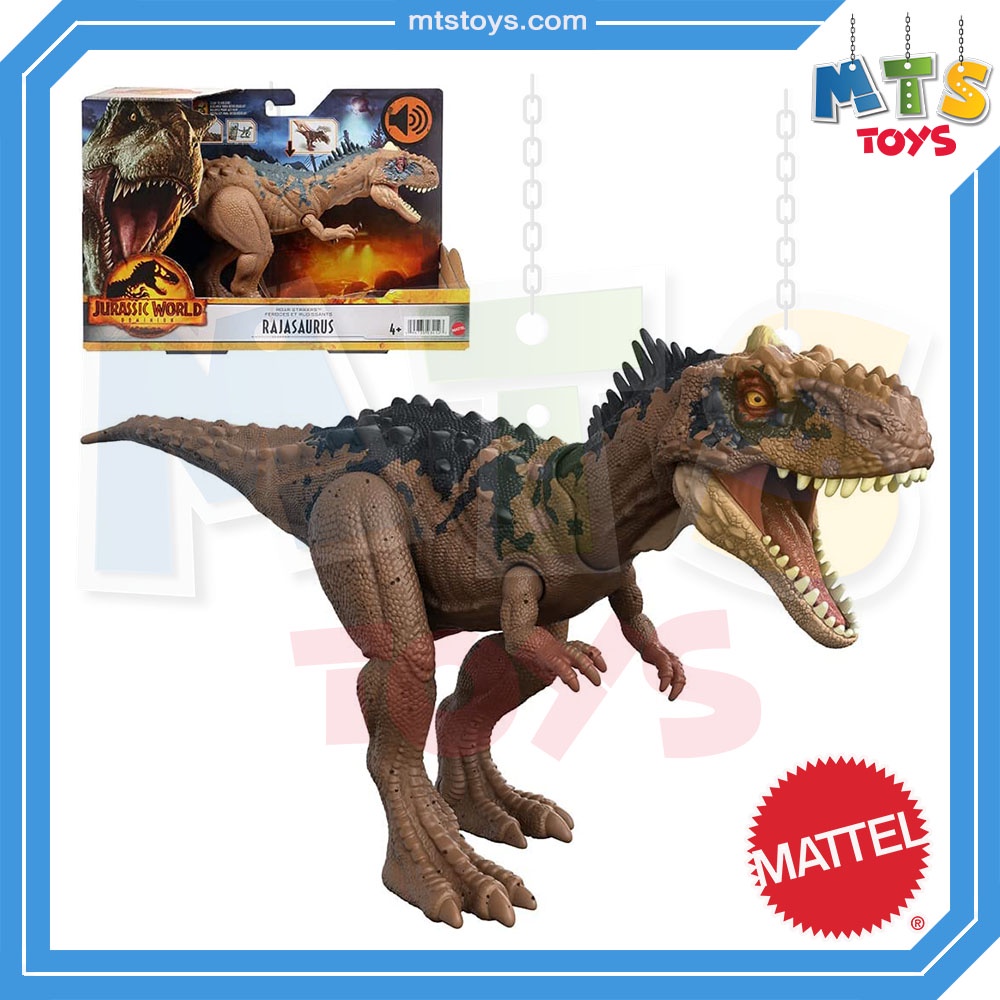 **MTS Toys**Mattel Jurassic World Dominion Roar Strikers : HDX35 Rajasaurus [ความยาวจากหัวถึงหาง 26 