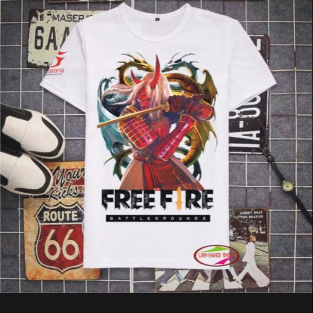 เสื้อ Freefire หน้าสนุก DS872