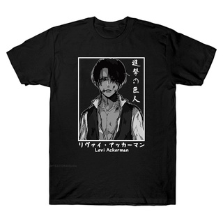 【ผ้าฝ้ายแท้】เสื้อยืดคอกลม พิมพ์ลายอนิเมะ Attack On Titan สไตล์ญี่ปุ่น ฮาราจูกุ สตรีท สําหรับผู้ชาย และผู้หญิง