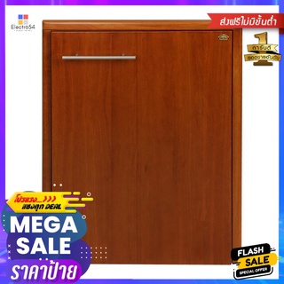 บานถังแก๊ส KITZCHO GLOSSY 56X74 ซม. สีไม้สักGAS TANK DOOR KITZCHO GLOSSY 56X74CM TEAK