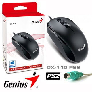 Mouse PS/2 Genius DX-110  / Unitech UNM-001 Optical สีดำ Black