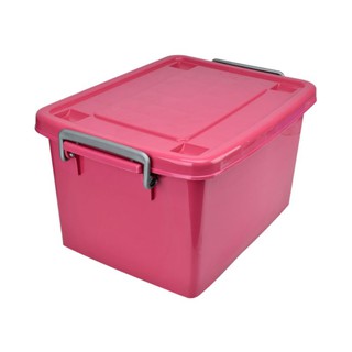 กล่องล้อ 30 ล. สีชมพู 10-249 ชมพู