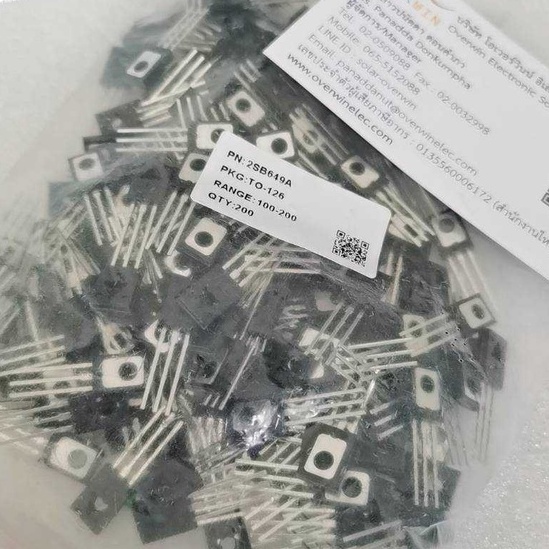 2SB649A TO-126 ( 1 ชุด มี 10 ตัว )