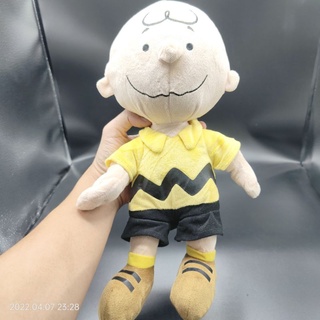 ตุ๊กตา ชาลีบราวน์ Kohls Cares Peanuts Doll Plush Toy Stuffed 14" Tall Charlie #Brown #2019 สนูปปี้ สภาพสมบูรณ์ #น่าสะสม