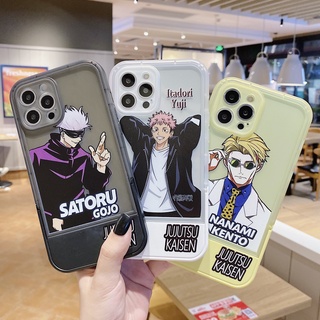 เคสโทรศัพท์มือถือ ลาย jujutsu kaisen gojo satoru nanami kento สําหรับ iphone 13 pro 12promax 11 xsmax xr 7plus 8plus 6splus