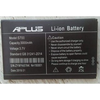 ศูนย์จำหน่ายแบตเตอรี่ โทรศัพท์มือถือ APLUS ALL MODEL​ A3000,A300,A500,A700,S700,Iniet,Power,M18,P1,P500,S500,Center,Star