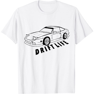 เสื้อยืด  Clothes 240sx Type X Hand Drawn Drift Car Silvia 180sx s13 Chuki T-Shirt