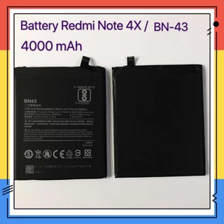 แบตเตอรี่ Battery xiaomi Redmi Note 4X / BN43、Redmi Note 5 Plus / BN44 ( 4000mAh)