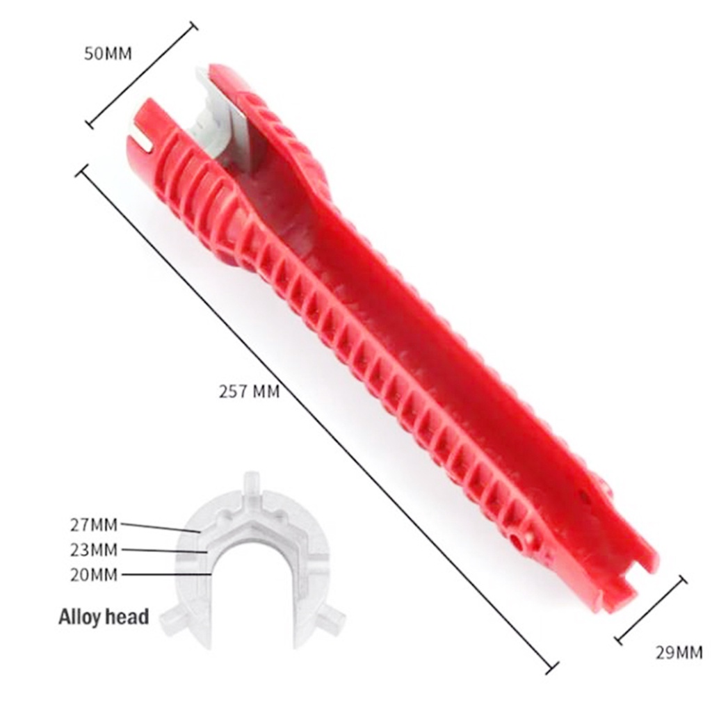 ประแจขันน็อตใต้อ่าง5IN1 ประแจขันน็อต ประแจ ขันน็อต ก๊อกน้ำ อ่างล้างหน้า เปลี่ยนหัวได้ อเนกประสงค์ อ่างล้านจาน - รูปที่ 2
