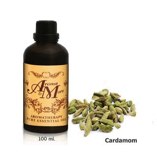 Aroma&amp;More  Cardamom “Select” Essential oil 100% -น้ำมันหอมระเหยคาร์ดามอม 100%, Guatemala -กัวเตมาลา  100ML