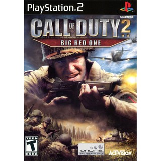 Ps2 เกมส์ Call of duty 2 : Big Red One