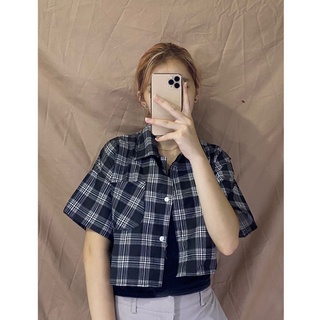 เสื้อเชิ้ต Yama TARTAN CROP