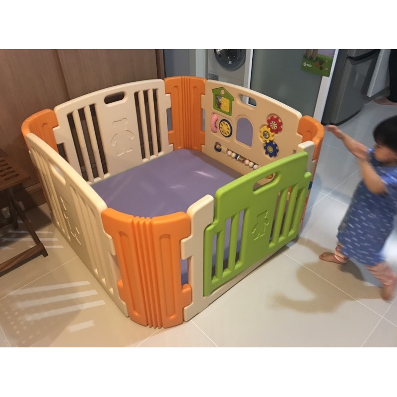 คอกกั้นเด็ก Haenim ของแท้ Made in Korea พร้อมเบาะ Restar