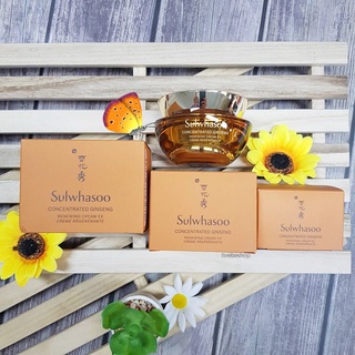 Sulwhasoo Concentrated Ginseng Renewing Cream EX 30ml 60ml ครีมลดเลือนริ้วรอยโซลวาซู 06/2021