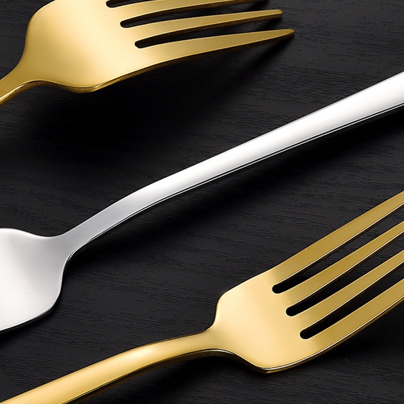 A343 พร้อมส่ง🍴ช้อน&ส้อม ช้อน&ส้อมแสตนเลส เกาหลี ยาว 21ซม（คุณภาพดี） - รูปที่ 7