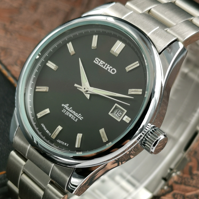 SEIKO_ Luxury Men's Automatic Mechanical Watches Classic Stainless ...